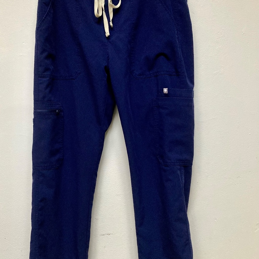 Mens Figs Pants Navy Large Short